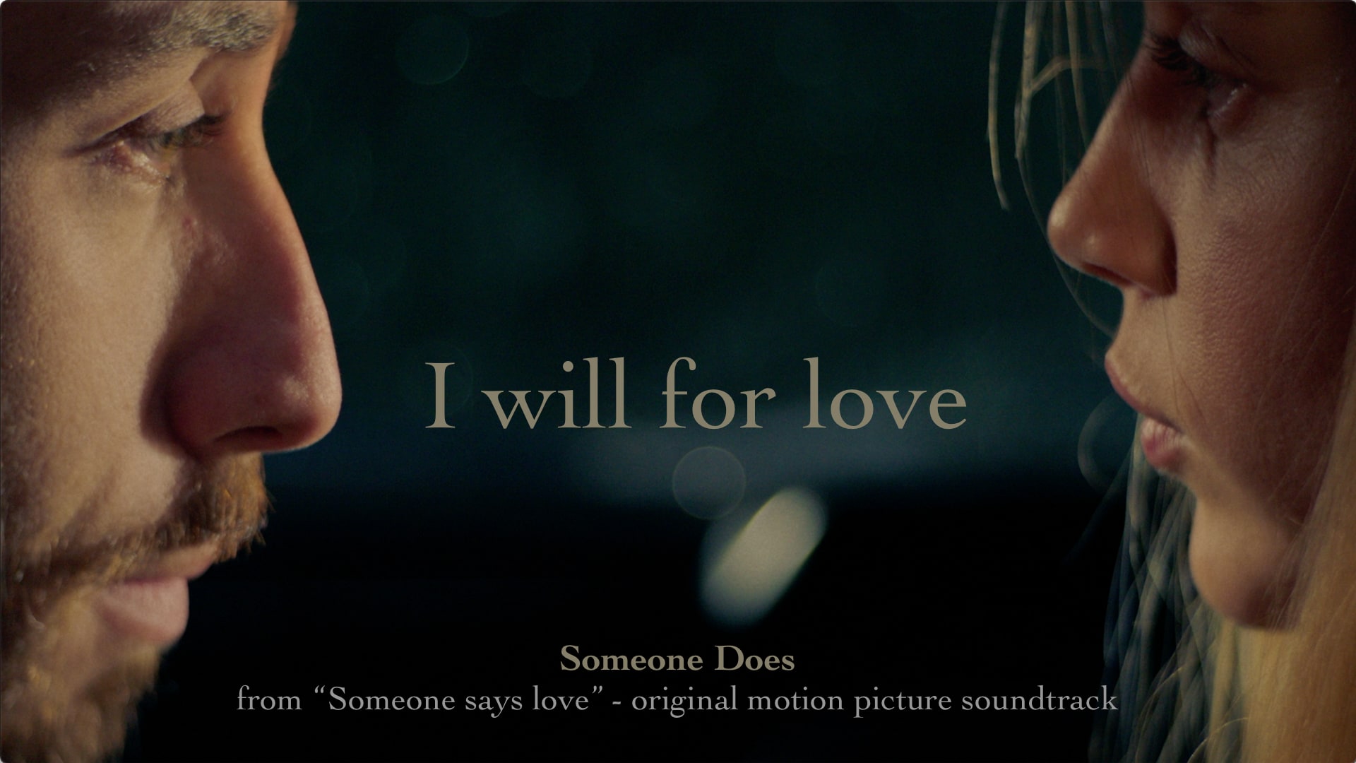 I Will For Love (official videoclip)